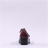 Wonders San Marino Bow Tie Wedge - Burgundy Leather